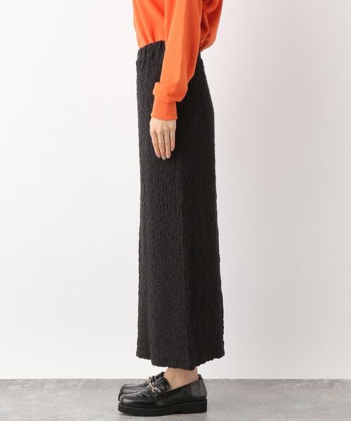 LEPSIM(レプシィム)の「フクレジャガードナロースカート(スカート・レディース・ブラック09/ラベンダー91・FREE SIZE)」の9枚目の写真