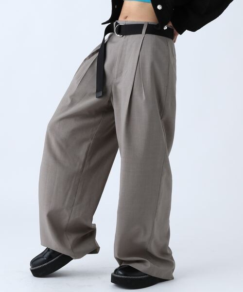 PAGEBOY（ページボーイ）の「SETUPルーズパンツ（パンツ・レディース・オフホワイト05/ブラック09/チャコール18・F）」の11枚目の写真