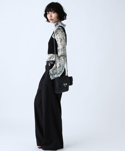 PAGEBOY（ページボーイ）の「SETUPルーズパンツ（パンツ・レディース・オフホワイト05/ブラック09/チャコール18・F）」の10枚目の写真