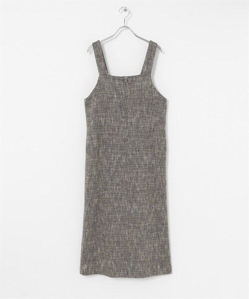 URBAN RESEARCH(アーバンリサーチ)の「GIOLICA粗花呢背心洋裝(ワンピース/ドレス・レディース・膚色/藍色・膚色/藍色)」の1枚目の写真