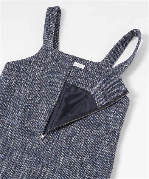 URBAN RESEARCH(アーバンリサーチ)の「GIOLICA粗花呢背心洋裝(ワンピース/ドレス・レディース・膚色/藍色・膚色/藍色)」の19枚目の写真