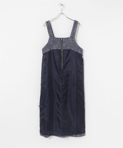 URBAN RESEARCH(アーバンリサーチ)の「GIOLICA粗花呢背心洋裝(ワンピース/ドレス・レディース・膚色/藍色・膚色/藍色)」の21枚目の写真