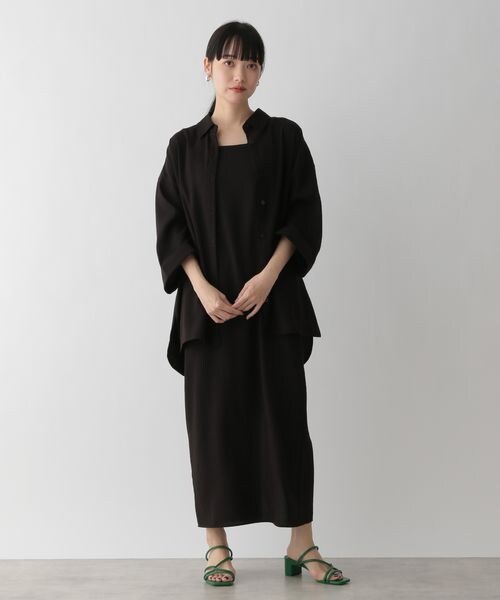 LOWRYS FARM（ローリーズファーム）の「ヴィンテージライクシャツ（トップス・アイボリー08/ブラック09/ピンク22/ブルー85・F）」の21枚目の写真