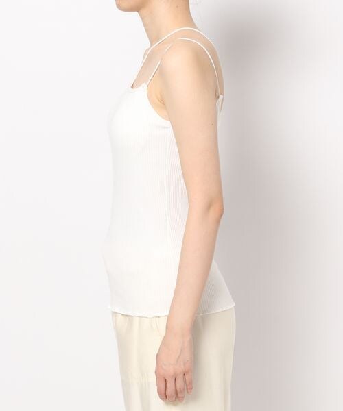 LOWRYS FARM（ローリーズファーム）の「スタイルUPカップアシメＳＴ（トップス・レディース・アイボリー08/ブラック09/ボーダー10・FREE）」の12枚目の写真