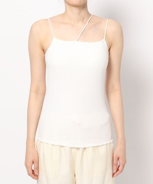 LOWRYS FARM（ローリーズファーム）の「スタイルUPカップアシメＳＴ（トップス・レディース・アイボリー08/ブラック09/ボーダー10・FREE）」の11枚目の写真