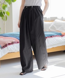 LOWRYS FARM | ドロストナイロンワイドパンツ(パンツ)