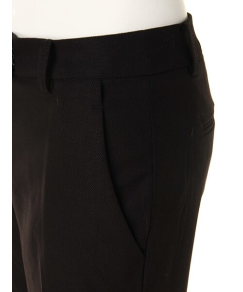 MERCURYDUO（マーキュリーデュオ）の「【LUX】 スタンダードクロップドパンツ（パンツ・レディース・グレー/ブラック・S/M）」の8枚目の写真