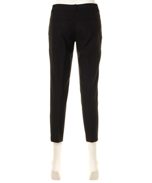 MERCURYDUO（マーキュリーデュオ）の「【LUX】 スタンダードクロップドパンツ（パンツ・レディース・グレー/ブラック・S/M）」の4枚目の写真