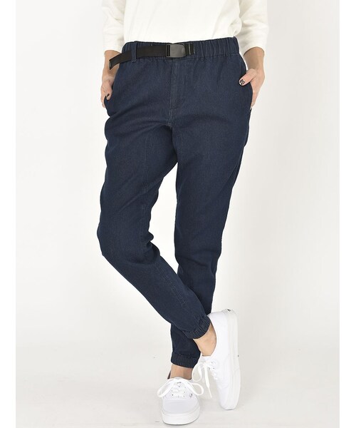 BEAVER(ビーバー)の「別注Knit Denim Jog Pants Women's(パンツ・レディース・USED/W/USED・XS)」の8枚目の写真