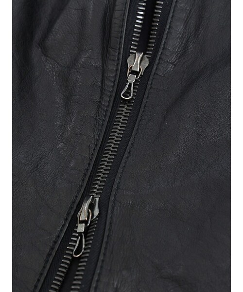SHELLAC（シェラック）の「High Neck Leather Jacket（）」 - WEAR