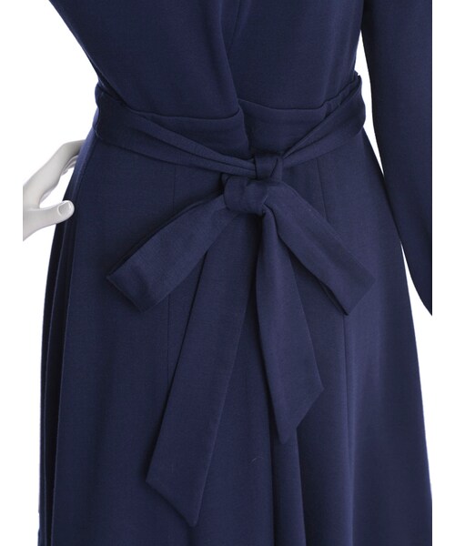 merry jenny（メリージェニー）の「【girly】Backリボンワンピース（ワンピース/ドレス・レディース・グレー/グリーン/ネイビー・S/M）」の11枚目の写真