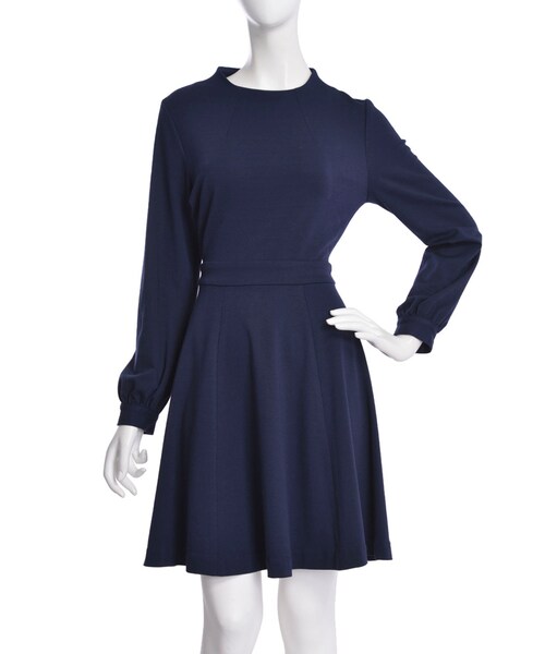 merry jenny（メリージェニー）の「【girly】Backリボンワンピース（ワンピース/ドレス・レディース・グレー/グリーン/ネイビー・S/M）」の3枚目の写真