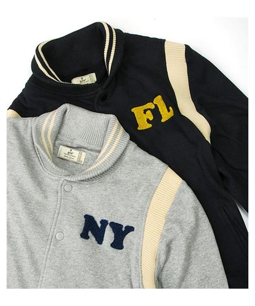 grn（ジーアールエヌ）の「經典棒球外套（その他・メンズ・深灰/黑・M/L）」の2枚目の写真