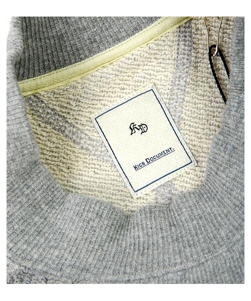 KICS DOCUMENT.(キクス ドキュメント)の「Pile JQ RAGLAN SWEAT(その他・メンズ・灰・M)」の4枚目の写真