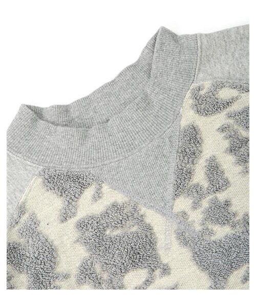KICS DOCUMENT.(キクス ドキュメント)の「Pile JQ RAGLAN SWEAT(その他・メンズ・灰・M)」の2枚目の写真