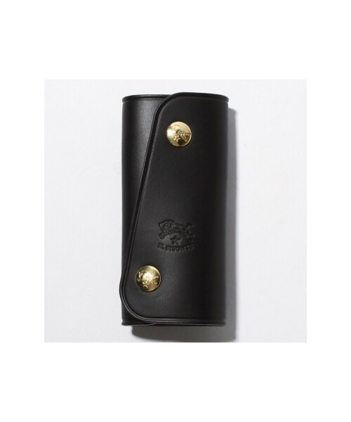 IL BISONTE(イルビゾンテ)の「IL BISONTE / イルビゾンテ: スナップキーケース(その他小物・ブラック/ブラウン/ベージュ・フリー)」の1枚目の写真