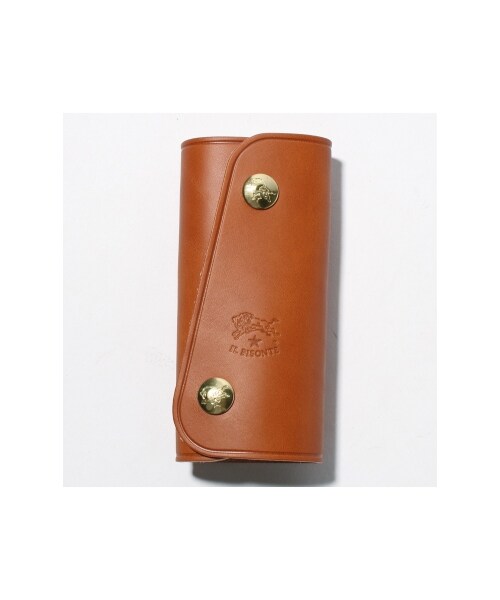IL BISONTE(イルビゾンテ)の「IL BISONTE / イルビゾンテ: スナップキーケース(その他小物・ブラック/ブラウン/ベージュ・フリー)」の2枚目の写真