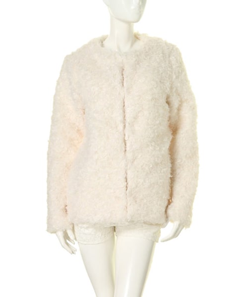 merry jenny（メリージェニー）の「プードルファージャケット（）」 - WEAR