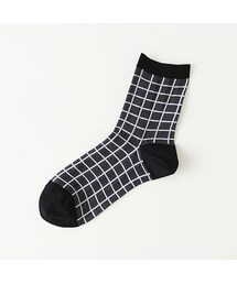 靴下屋 | ◆カタログ掲載◆マドワクチェック柄ショートソックス(レッグウェア)