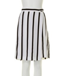 MURUA | 【MODE】ストライプラップキュロットPT(パンツ)