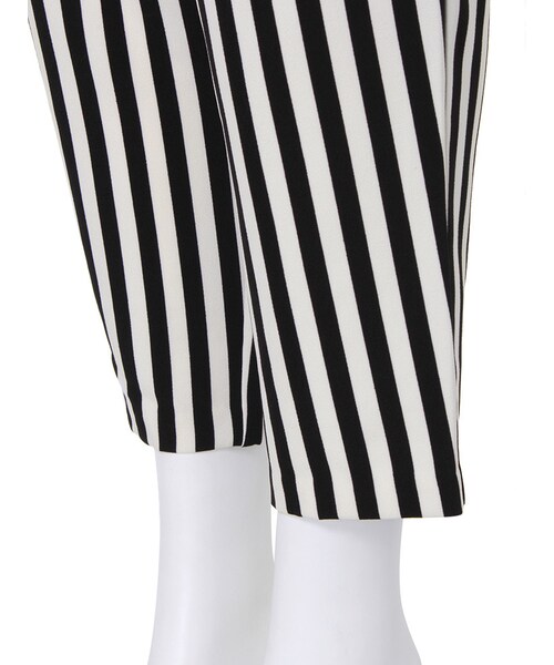 MURUA（ムルーア）の「【CASUAL】ウエストリボンRelax PT（パンツ・レディース・ブラック/ミックス・F）」の9枚目の写真