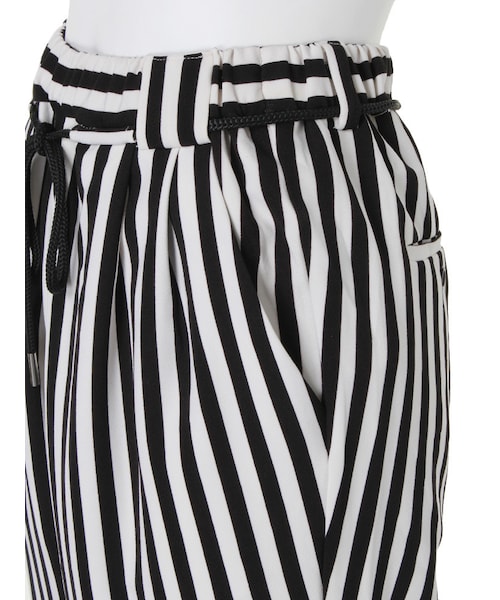 MURUA（ムルーア）の「【CASUAL】ウエストリボンRelax PT（パンツ・レディース・ブラック/ミックス・F）」の7枚目の写真