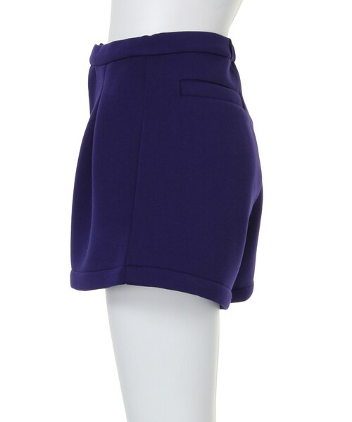 MURUA（ムルーア）の「【BASIC】ワイドフレアショートPT（パンツ・レディース・グレー/ブラック/グリーン/ネイビー・1/2）」の6枚目の写真