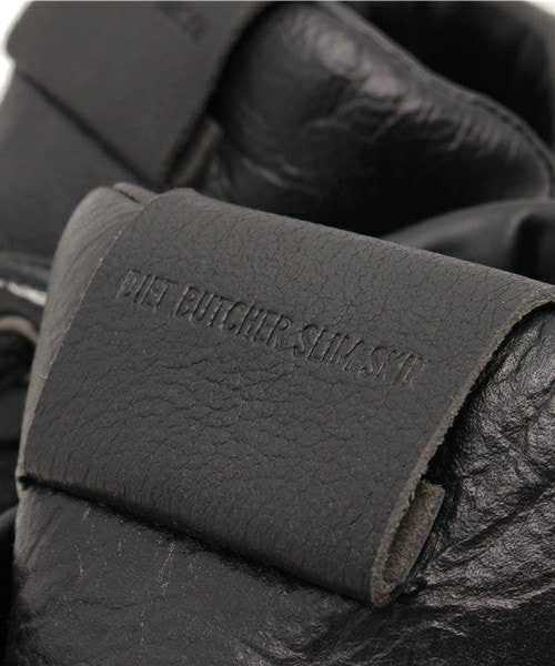 DIET BUTCHER（ダイエットブッチャー）の「DIET  BUTCHER  SLIM  SKIN　combi leather sneaker（スニーカー・メンズ・ブラック/シルバー・41/42/43）」の9枚目の写真
