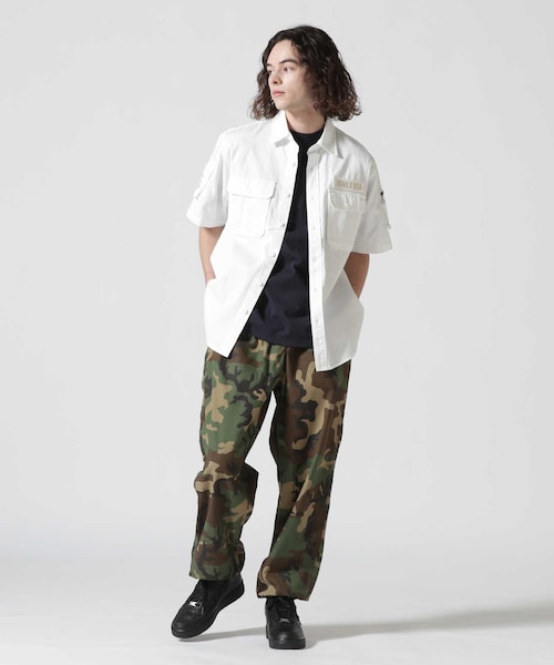 AVIREX（アヴィレックス）の「ＰＡＮＡＭＡ ＵＴＩＬＩＴＹ ＥＡＳＹ ＰＡＮＴＳ（パンツ・ブラック/ベージュ/カーキカモ2/オリーブ/オリーブカモ・1/2/3）」の10枚目の写真