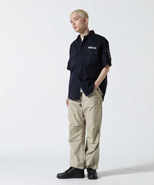 AVIREX(アヴィレックス)の「LIGHT COTTON FATIGUE PANTS / ライトコットン ファティーグ パンツ(パンツ・ブラック/オリーブ/タン・M/L/XL/2XL)」の13枚目の写真