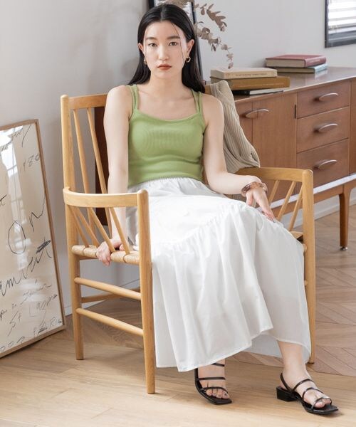 LOWRYS FARM(ローリーズファーム)の「ティアードボイルスカート(スカート・レディース・ホワイト05/ブラック09/グリーン75・FREE)」の5枚目の写真