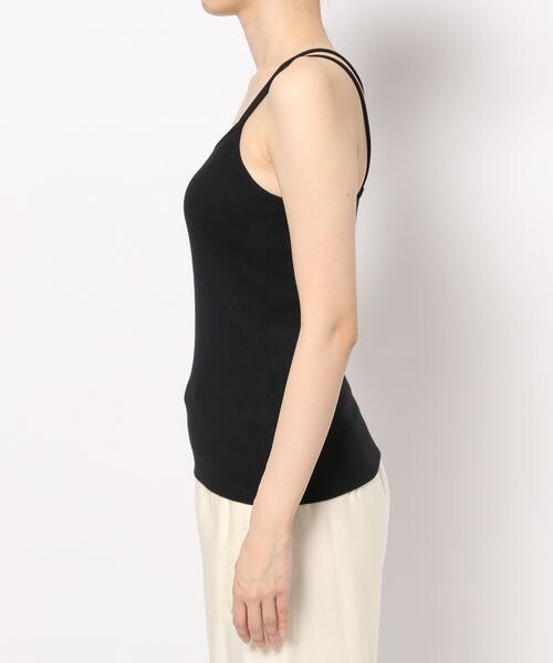 LOWRYS FARM（ローリーズファーム）の「スタイルUPカップキャミ（トップス・アイボリー08/ブラック09/ブラウン55/グリーン75・FREE）」の21枚目の写真