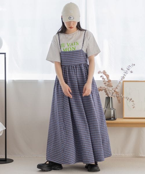 LOWRYS FARM(ローリーズファーム)の「プリントロゴTシャツ(トップス・ホワイト05/グレー12/チャコールグレー18/ピンク22・F)」の5枚目の写真