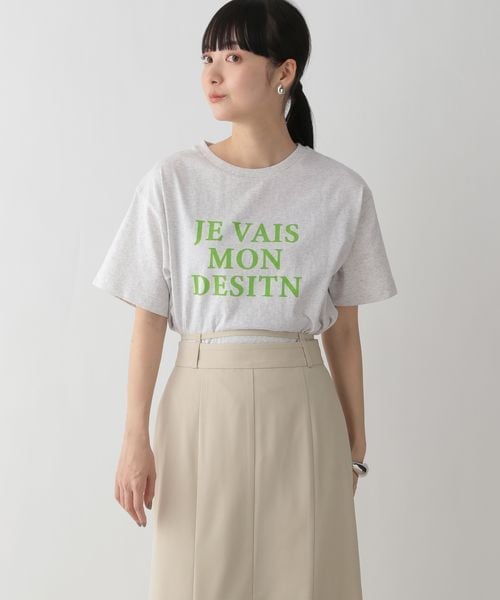 LOWRYS FARM(ローリーズファーム)の「プリントロゴTシャツ(トップス・ホワイト05/グレー12/チャコールグレー18/ピンク22・F)」の18枚目の写真
