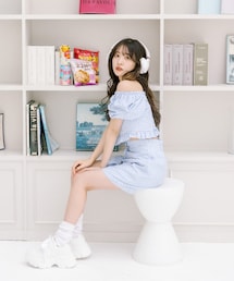 OLIVE des OLIVE | 【セットアップ対応】littleorunバルーン袖ブラウス(トップス)