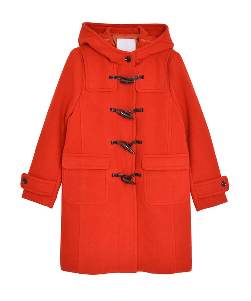 thpry+color(スプリーカラー)の「【TC】ダッフルコート(ジャケット/アウター・レディース・オレンジ/グリーン/ブルー/ネイビー)」の5枚目の写真