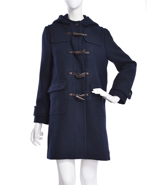 thpry+color(スプリーカラー)の「【TC】ダッフルコート(ジャケット/アウター・レディース・オレンジ/グリーン/ブルー/ネイビー)」の3枚目の写真