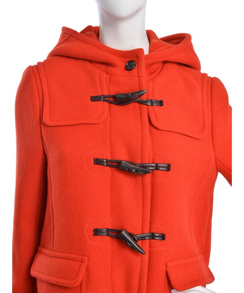 thpry+color(スプリーカラー)の「【TC】ダッフルコート(ジャケット/アウター・レディース・オレンジ/グリーン/ブルー/ネイビー)」の11枚目の写真