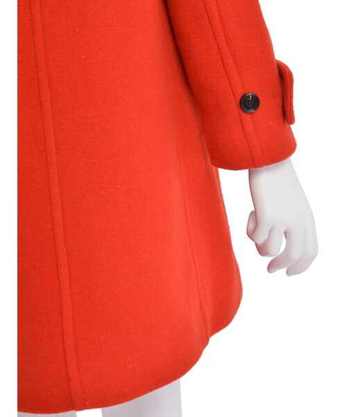 thpry+color(スプリーカラー)の「【TC】ダッフルコート(ジャケット/アウター・レディース・オレンジ/グリーン/ブルー/ネイビー)」の9枚目の写真