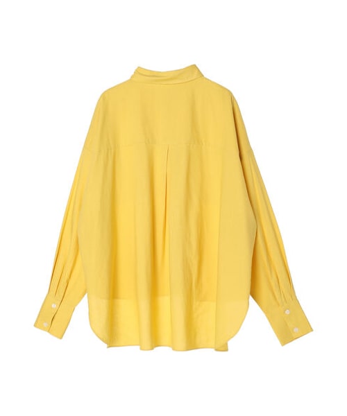 GARAGE OF GOOD CLOTHING（ガレージオブグッドクロージング）の「ビックシルエットシャツ（トップス・ホワイト/ピンク/ベージュ/イエロー/パープル・F）」の6枚目の写真