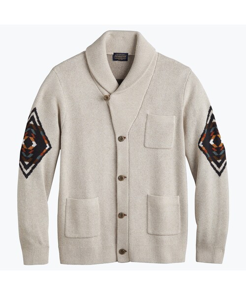 PENDLETON(ペンドルトン)の「Pendleton Jacquard Shawl Sweater - Harding/Sand - The Great Divide(その他・メンズ・other・M/L/XL/XXL)」の1枚目の写真