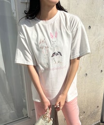 one after another NICE CLAUP | フォトアソートゆるTee(Tシャツ/カットソー)