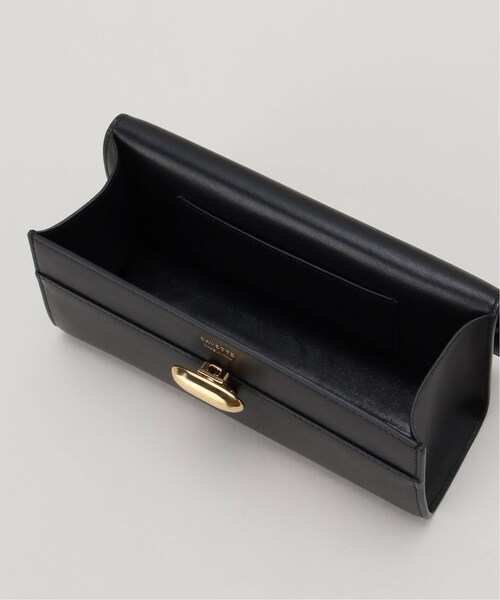 MUSE de Deuxieme classe(ミューズデドゥーズィエムクラス)の「Symmetry POCHETTE(バッグ・ブラック/(001)/フリー/残り1点)」の12枚目の写真