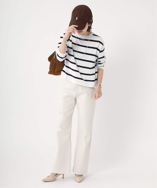 plage（プラージュ）の「キャップ（ブラウン）（帽子・ブラウン/(020)/フリー/在庫あり）」の2枚目の写真