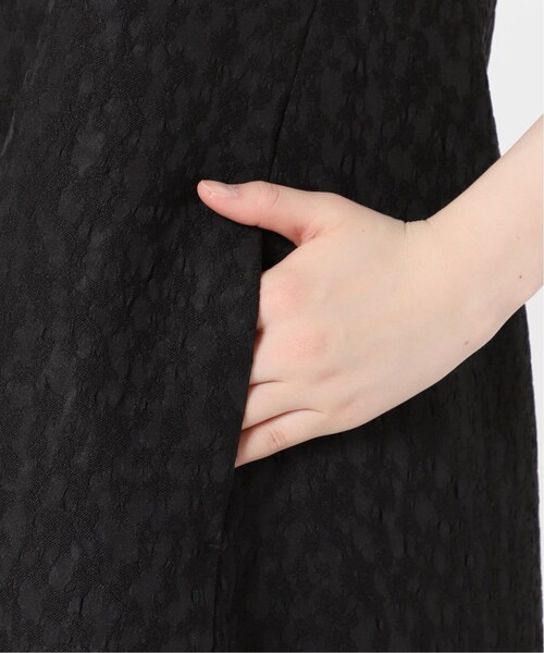 U by SPICK&SPAN（ユーバイスピックアンドスパン）の「ジャガードフレアワンピース（ワンピース/ドレス・ブラック/(001)/フリー/在庫あり）」の18枚目の写真