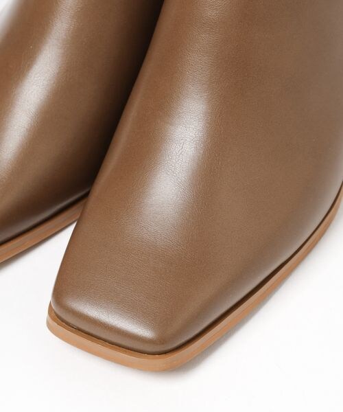 LEPSIM(レプシィム)の「スクエアヒールミュール(シューズ・レディース・アイボリー08/ブラック09/ブラウン51・M(23-23.5)/L(24-24.5))」の15枚目の写真