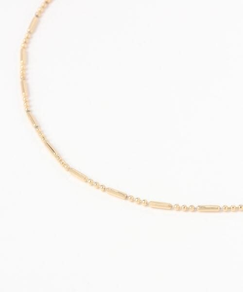 LEPSIM（レプシィム）の「マンテルロングネックレス（アクセサリー・シルバー18/シルバー×ボール19/ゴールド52・ONE SIZE）」の5枚目の写真