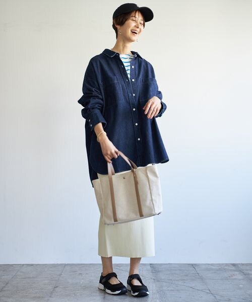 LEPSIM（レプシィム）の「ストラップスニーカー（シューズ・アイボリー08/ブラック09/グレー12・M(23-23.5)/L(24-24.5)）」の11枚目の写真