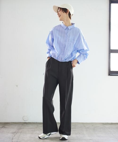 LEPSIM（レプシィム）の「ストラップスニーカー（シューズ・アイボリー08/ブラック09/グレー12・M(23-23.5)/L(24-24.5)）」の4枚目の写真