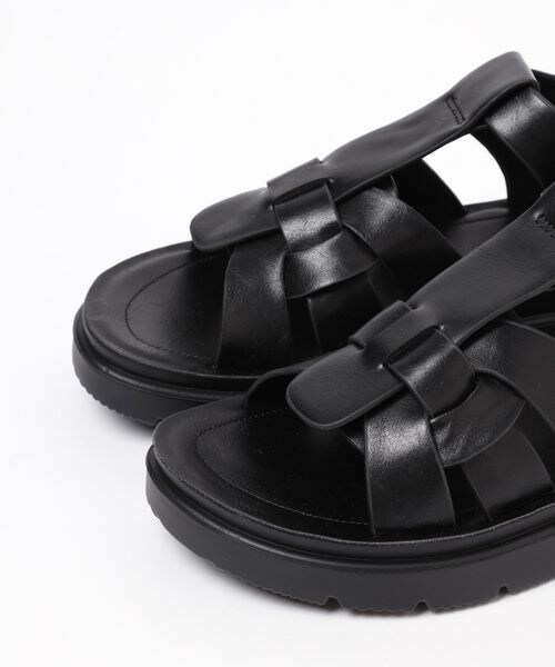 LEPSIM(レプシィム)の「クッションアツゾコグルカサンダル(シューズ・アイボリー08/ブラック09・S(22.5)/M(23-23.5)/L(24-24.5))」の16枚目の写真